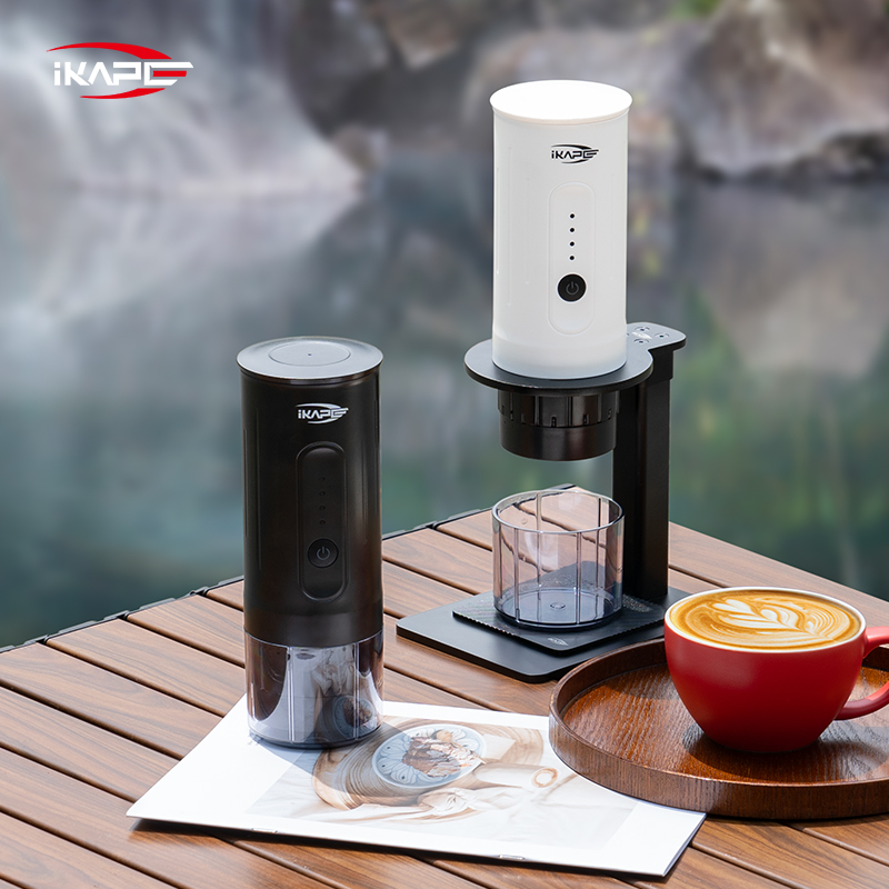 ماكينة قهوة محمولة IKAPE Kapo  - مراجعة Coffee Equipment For Camping وسعره