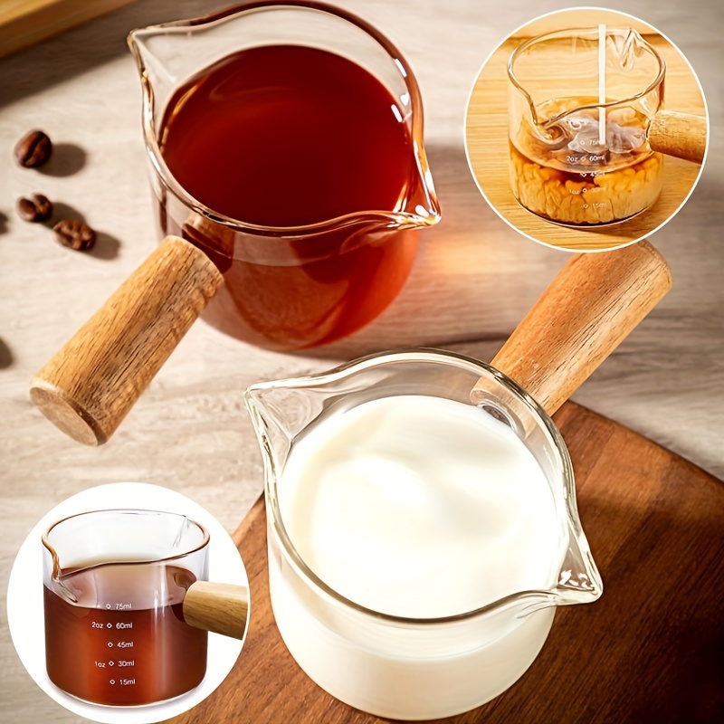 صنبور صب مزدوج زجاج مقاوم للحر - مراجعة Espresso Shot Glass وسعره